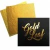 Cake Craft Edible Gold Leaf Gold & Silver Leaf