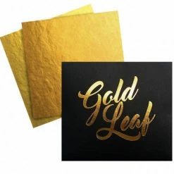 Cake Craft Edible Gold Leaf Gold & Silver Leaf