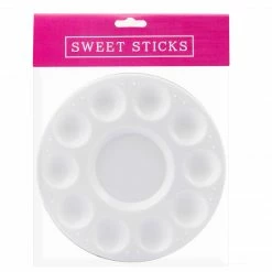 SWEET STICKS Colours, Paints, Dusts, Glitters & Flavours 10 Hole Paint Palette