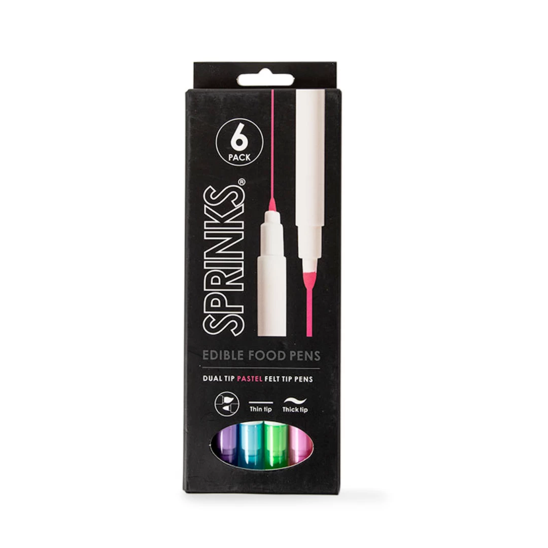 Edible Markers - Sprinks 4 Edible Markers - Sprinks