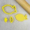 Custom Cookie Cutters Cutters, Embossers, Debossers Lemon Embosser & Cutter Set 1 Custom Cookie Cutters Cutters, Embossers, Debossers Lemon Embosser & Cutter Set