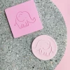 Eva Emilia Cake Designs Elephant Debosser By Eva Emilia Cutters, Embossers, Debossers