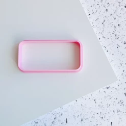 Eva Emilia Cake Designs Cutters, Embossers, Debossers Long Rounded Rectangle Cutter By Eva Emilia