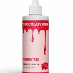 Chocolate Drip 125g Cherry Red