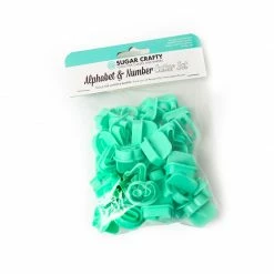 Sugar Crafty Large Alphabet & Numbers Cutter Set | 40 Pieces Decorating Tools