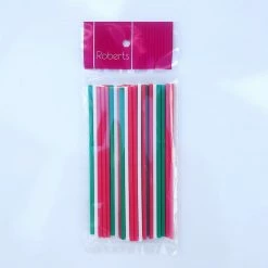 Roberts Edible Craft Lolly Sticks - Christmas Colour Mix Decorating Tools