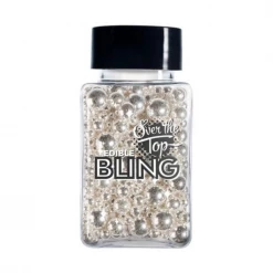 Sprinkles Over The Top Edible Bling Silver Balls Medley 75g