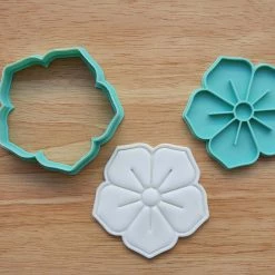 5 Petal Flower Cutter & Embosser By 3 Lil Bugs Cutters, Embossers, Debossers