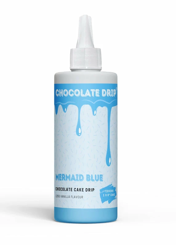 Chocolate Drip 125g Mermaid Blue 3 Chocolate Drip 125g Mermaid Blue