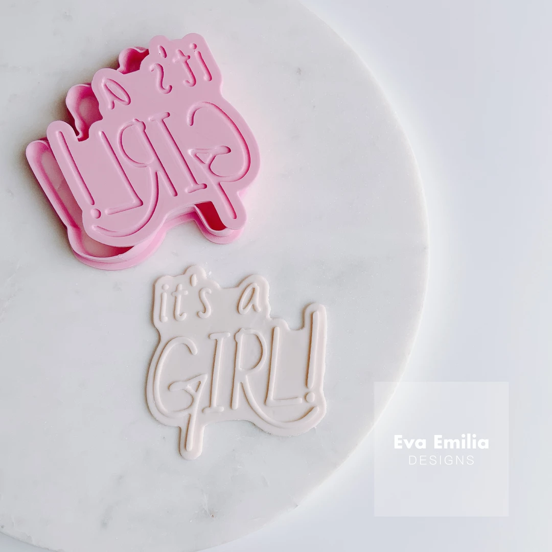 Eva Emilia Cake Designs Cutters, Embossers, Debossers Its A Girl! Debosser And Cutter Set By Eva Emilia 3 Eva Emilia Cake Designs Cutters, Embossers, Debossers Its A Girl! Debosser And Cutter Set By Eva Emilia
