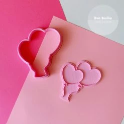 Eva Emilia Cake Designs Heart Balloons Embosser And Cutter Set By Eva Emilia