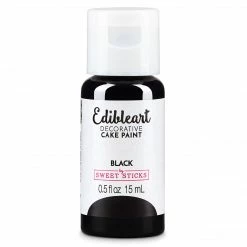 SWEET STICKS Black Edible Art Paint 15ml