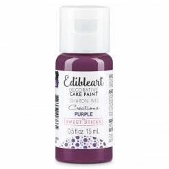 SWEET STICKS Purple Edible Art Paint 15ml