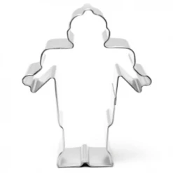 Stainless Steel Cookie Cutter Robot 4.5" Cookie Cutter