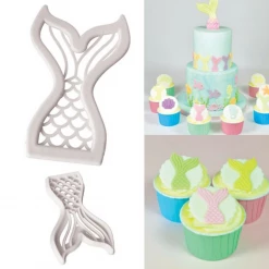 Cake Craft Mermaid Tails Cookie Cutter | 2 Pack Cookie Cutters