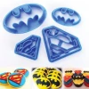Cake Craft Batman & Superman Set Cookie Cutters