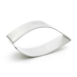 Stainless Steel Cookie Cutter Cutters, Embossers, Debossers Unicorn Ear/Leaf Cookie Cutter