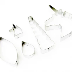 Stainless Steel Cookie Cutter Unicorn Cake Decorating Cookie Cutter Set