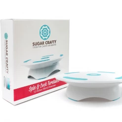 Sugar Crafty Decorating Tools Spin & Lock Turntable