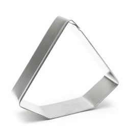 Stainless Steel Cookie Cutter Diamond Cookie Cutter