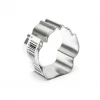 Stainless Steel Cookie Cutter Cutters, Embossers, Debossers Mini Dog Paw Cookie Cutter