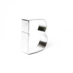 Stainless Steel Cookie Cutter Letter B Cookie Cutter