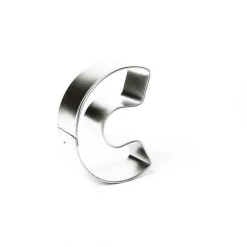 Stainless Steel Cookie Cutter Letter C Cookie Cutter