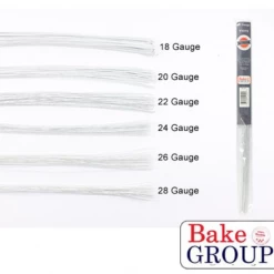 Bake Group Decorating Tools White Flower Wire