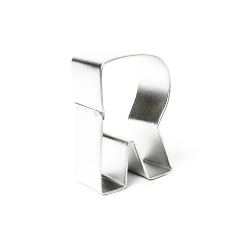 Stainless Steel Cookie Cutter Letter R Cookie Cutter 3 Stainless Steel Cookie Cutter Letter R Cookie Cutter