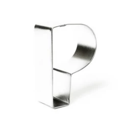 Stainless Steel Cookie Cutter Letter P Cookie Cutter