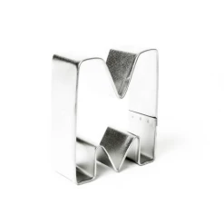 Stainless Steel Cookie Cutter Letter M Cookie Cutter