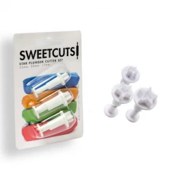 Cookie Cutters Sweetcuts Star Plunger Cutters