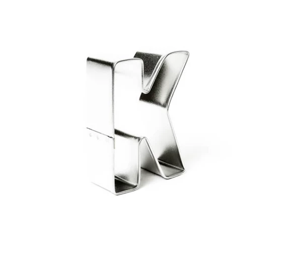 Stainless Steel Cookie Cutter Letter K Cookie Cutter Cutters, Embossers, Debossers 3 Stainless Steel Cookie Cutter Letter K Cookie Cutter Cutters, Embossers, Debossers