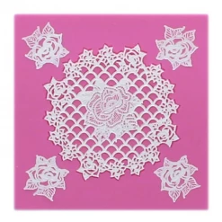 Claire Bowman Rosie 3D Cake Lace Mat