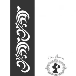 Claire Bowman Decorating Tools Clara Swirls Stencil