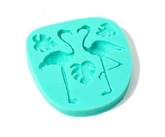 Sugar Crafty 2 Flamingos Silicone Mould Decorating Tools 3 Sugar Crafty 2 Flamingos Silicone Mould Decorating Tools