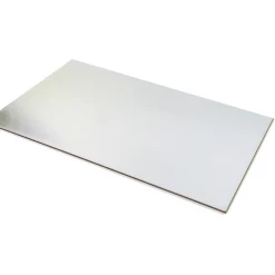 Mint Cake And Party Silver Foil Rectangle Cake Board