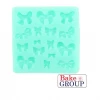 Bake Group Decorating Tools Multi Bows Silicone Mould