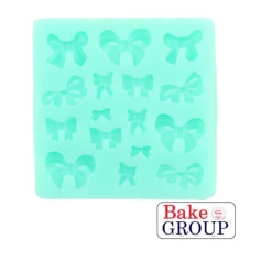 Bake Group Decorating Tools Multi Bows Silicone Mould