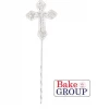 Bake Group Diamonte Cross Topper Cake Toppers, Plaques & Candles