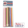 Bake Group Decorating Tools Mixed Colours Plastic Lollipop Sticks