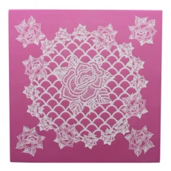 Claire Bowman Ring Of Roses 3D Cake Lace Mat Decorating Tools