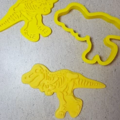 Custom Cookie Cutters T-Rex Fossil Bones 3Dmbosser & Cutter