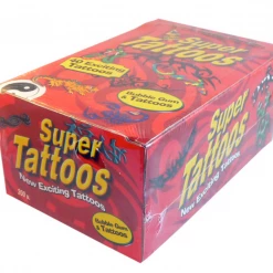 Mint Cake And Party Bubble Gum & Tattoos