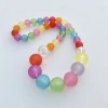 Sweet As Sugar Jewellery Beaded Rainbow Necklace
