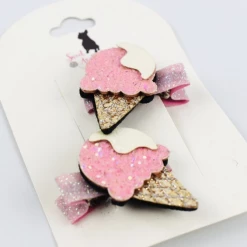 Sweet As Sugar Jewellery Ice Cream Hair Clips