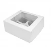 Cake Craft Boards, Boxes, Bags & Packaging White Display Cupcake Box - Mini 4 Holes