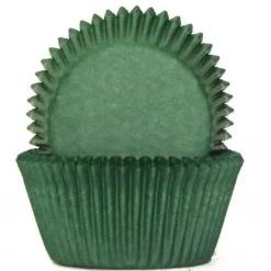 Mint Cake And Party #1 Dark Green Baking Cups