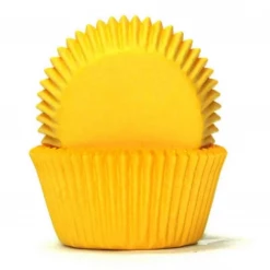 Mint Cake And Party #1 Yellow Baking Cups