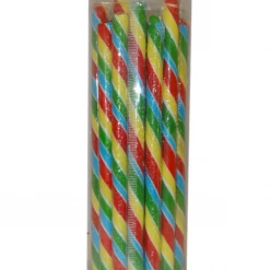 Mint Cake And Party Candy Poles - Rainbow
